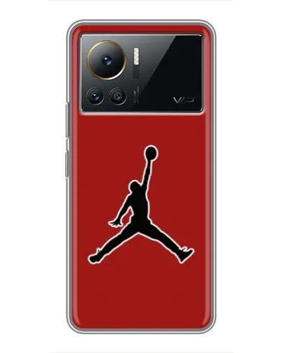 Чехол для Infinix Note 12 2023 с картинкой «Jordan Red Back» Чехол для Infinix Note 12 2023 с картинкой «Jordan Red Back»