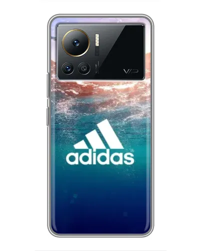 Чехол для Infinix Note 12 2023 с картинкой «Океанская глубина адидас» Чехол для Infinix Note 12 2023 с картинкой «Океанская глубина адидас»