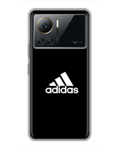 Чехол для Infinix Note 12 2023 с картинкой «Черная классика Adidas» Чехол для Infinix Note 12 2023 с картинкой «Черная классика Adidas»