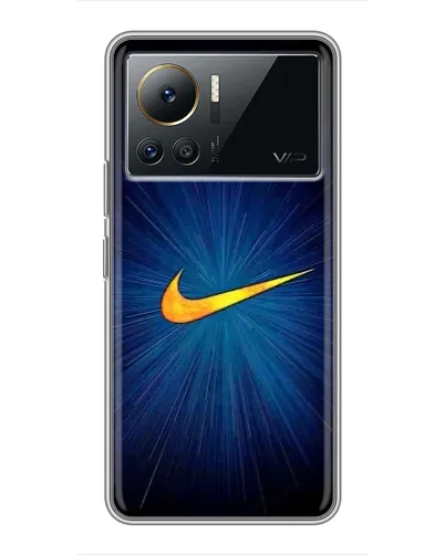 Чехол для Infinix Note 12 2023 с картинкой «Синий пульс Nike» Чехол для Infinix Note 12 2023 с картинкой «Синий пульс Nike»
