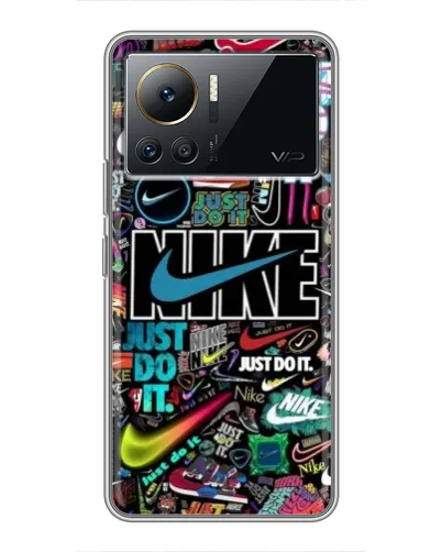 Чехол для Infinix Note 12 2023 с картинкой «Яркий коллаж Nike» Чехол для Infinix Note 12 2023 с картинкой «Яркий коллаж Nike»