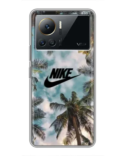 Чехол для Infinix Note 12 2023 с картинкой «Тропический принт Nike» Чехол для Infinix Note 12 2023 с картинкой «Тропический принт Nike»