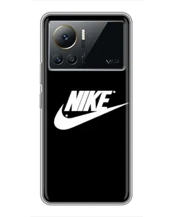 Чехол для Infinix Note 12 2023 с картинкой «Мазки краски Nike»