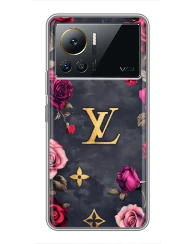 Чехол для Infinix Note 12 2023 с картинкой «Цветочный Louis Vuitton»