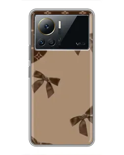 Чехол для Infinix Note 12 2023 с картинкой «LV — кофейный атлас»