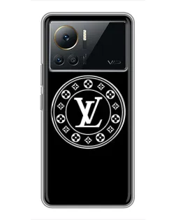 Чехол для Infinix Note 12 2023 с картинкой «LV — печать стиля»