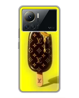 Чехол для Infinix Note 12 2023 с картинкой «Мороженое от LV»