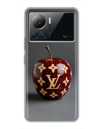 Чехол для Infinix Note 12 2023 с картинкой «Красное яблоко LV»