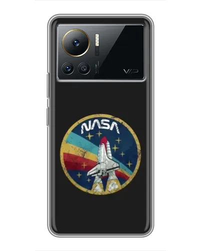Чехол для Infinix Note 12 2023 с картинкой «NASA — эмблема миссии» Чехол для Infinix Note 12 2023 с картинкой «NASA — эмблема миссии»