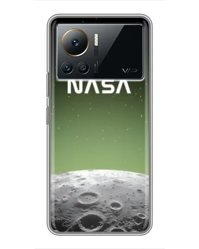 Чехол для Infinix Note 12 2023 с картинкой «NASA — лунный градиент» Чехол для Infinix Note 12 2023 с картинкой «NASA — лунный градиент»