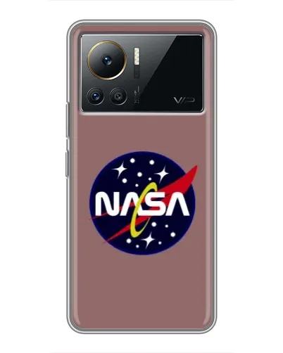 Чехол для Infinix Note 12 2023 с картинкой «NASA — ретро космос» Чехол для Infinix Note 12 2023 с картинкой «NASA — ретро космос»