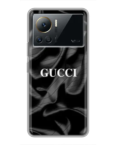 Чехол для Infinix Note 12 2023 с картинкой «Gucci — шелковые волны»