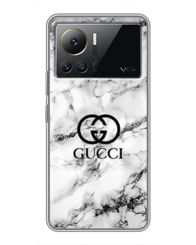 Чехол для Infinix Note 12 2023 с картинкой «Gucci — мраморный шик»