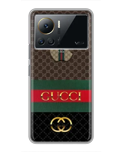 Чехол для Infinix Note 12 2023 с картинкой «Gucci — брендированный десерт»