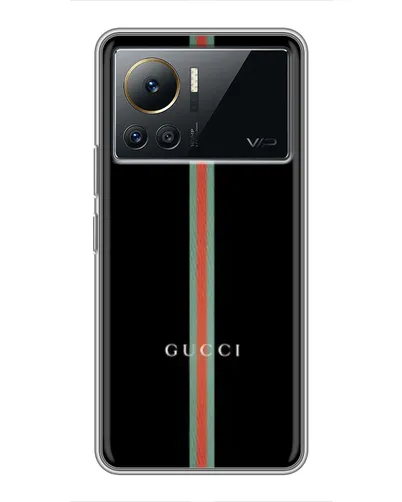 Чехол для Infinix Note 12 2023 с картинкой «Gucci — строгая линия» Чехол для Infinix Note 12 2023 с картинкой «Gucci — строгая линия»