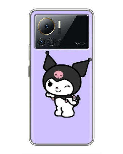 Чехол для Infinix Note 12 2023 с картинкой «Классическая Kuromi» Чехол для Infinix Note 12 2023 с картинкой «Классическая Kuromi»