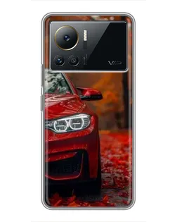 Чехол для Infinix Note 12 2023 с картинкой «Осенняя BMW M4»