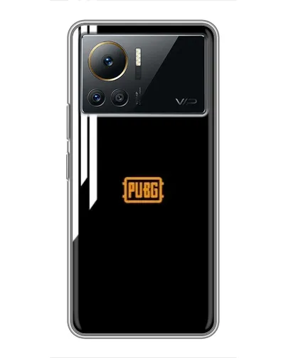 Чехол для Infinix Note 12 2023 с картинкой «PUBG — вертикальные линии»