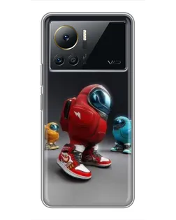 Чохол для Infinix Note 12 2023 з картинкою «Among Us — 3D стиль»