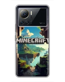 Чохол для Infinix Note 12 2023 з картинкою «Печера Майнкрафт»