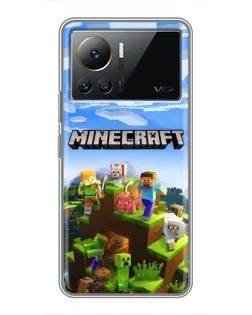 Чохол для Infinix Note 12 2023 з картинкою «Minecraft класичний світ» Чохол для Infinix Note 12 2023 з картинкою «Minecraft класичний світ»
