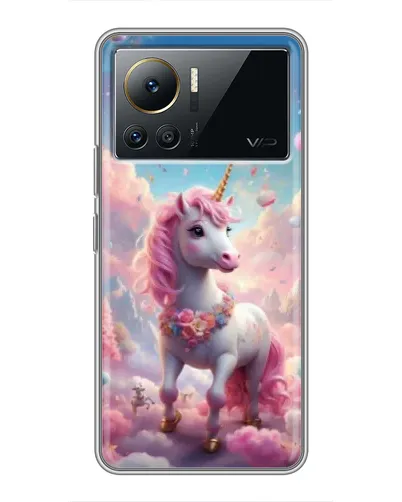 Чехол для Infinix Note 12 2023 с картинкой «Единорог среди облаков» Чехол для Infinix Note 12 2023 с картинкой «Единорог среди облаков»