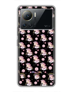 Чехол для Infinix Note 12 2023 с картинкой «Magic Unicorn паттерн»