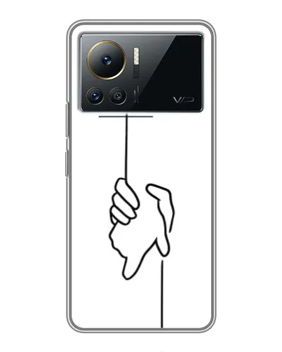 Чехол для Infinix Note 12 2023 с картинкой «Рука держит» Чехол для Infinix Note 12 2023 с картинкой «Рука держит»