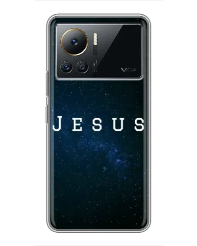 Чехол для Infinix Note 12 2023 с картинкой «Звездное небо Jesus» Чехол для Infinix Note 12 2023 с картинкой «Звездное небо Jesus»