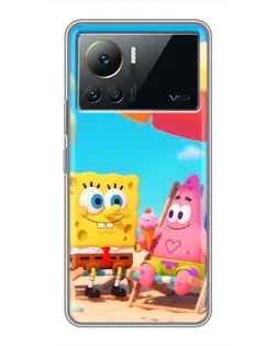 Чехол для Infinix Note 12 2023 с картинкой «Отдых на пляже»