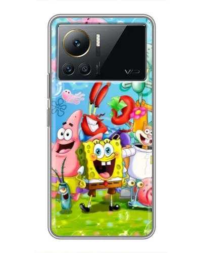 Чехол для Infinix Note 12 2023 с картинкой «Губка Боб и друзья» Чехол для Infinix Note 12 2023 с картинкой «Губка Боб и друзья»