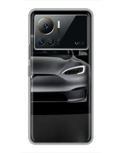 Чехол для Infinix Note 12 2023 с картинкой «Tesla Model S Look» Чехол для Infinix Note 12 2023 с картинкой «Tesla Model S Look»