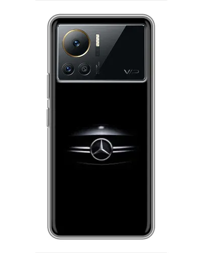 Чехол для Infinix Note 12 2023 с картинкой «Mercedes — абстрактные линии» Чехол для Infinix Note 12 2023 с картинкой «Mercedes — абстрактные линии»