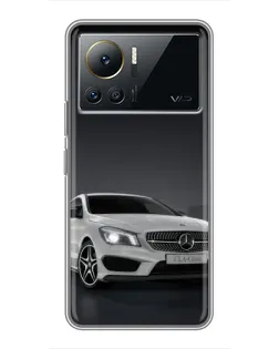 Чехол для Infinix Note 12 2023 с картинкой «Mercedes AMG GT Silver»
