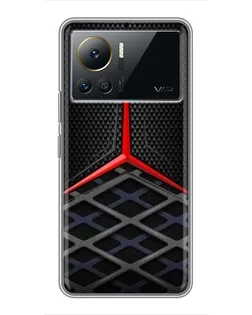 Чехол для Infinix Note 12 2023 с картинкой «Mercedes Carbon Grid»
