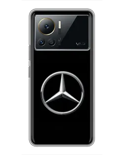 Чехол для Infinix Note 12 2023 с картинкой «Mercedes классический лого»