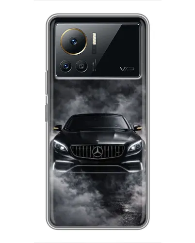 Чехол для Infinix Note 12 2023 с картинкой «Mercedes в дыму» Чехол для Infinix Note 12 2023 с картинкой «Mercedes в дыму»