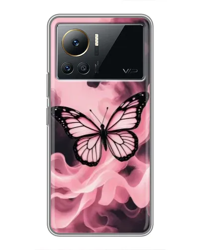 Чехол для Infinix Note 12 2023 с картинкой «Бабочка в дыму» Чехол для Infinix Note 12 2023 с картинкой «Бабочка в дыму»