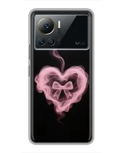 Чехол для Infinix Note 12 2023 с картинкой «Дымчатое сердце» Чехол для Infinix Note 12 2023 с картинкой «Дымчатое сердце»