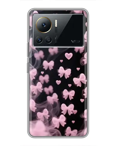 Чехол для Infinix Note 12 2023 с картинкой «Неоновое кружево» Чехол для Infinix Note 12 2023 с картинкой «Неоновое кружево»