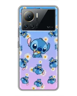 Чехол для Infinix Note 12 2023 с картинкой «Паттерн со Стичем»