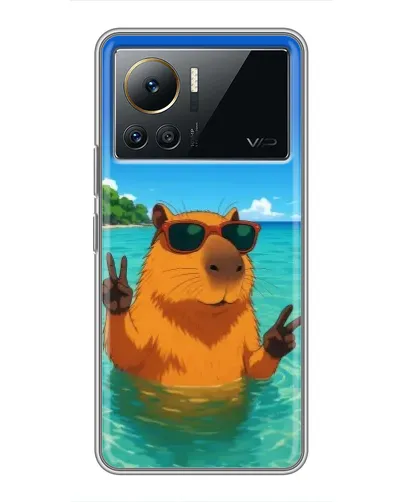 Чехол для Infinix Note 12 2023 с картинкой «Морская капибара» Чехол для Infinix Note 12 2023 с картинкой «Морская капибара»