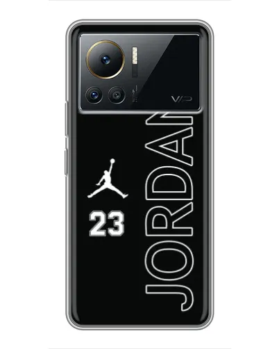 Чехол для Infinix Note 12 Pro (4G) с картинкой «Jordan Vertical»