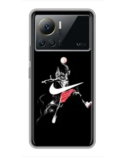 Чехол для Infinix Note 12 Pro (4G) с картинкой «Jordan Jumpman»
