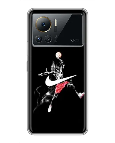 Чехол для Infinix Note 12 Pro (4G) с картинкой «Jordan Jumpman»