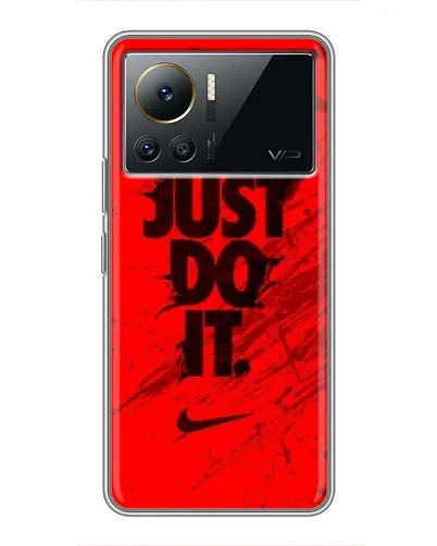 Чехол для Infinix Note 12 Pro (4G) с картинкой «Nike Just Do It»