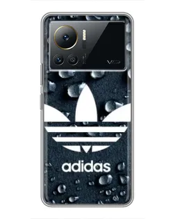 Чехол для Infinix Note 12 Pro (4G) с картинкой «Adidas Trefoil Blue»