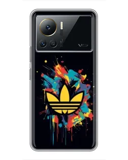 Чехол для Infinix Note 12 Pro (4G) с картинкой «Adidas Splash»