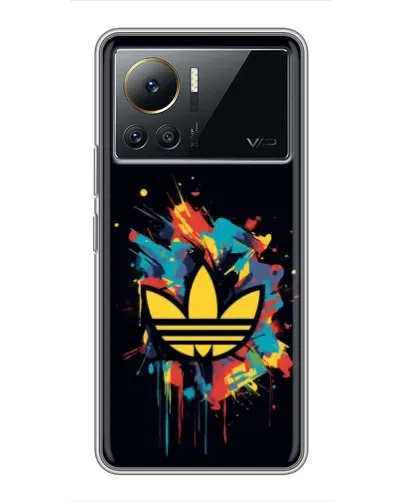 Чехол для Infinix Note 12 Pro (4G) с картинкой «Adidas Splash»