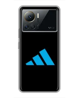Чехол для Infinix Note 12 Pro (4G) с картинкой «Adidas Cyan Logo»